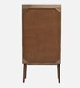 Vyut Solid Wood Bar Cabinet in Walnut Finish