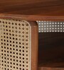 Vyut Solid Wood Round Centre Table in Honey Finish
