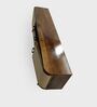 Vyut Wooden  TV Console In Chestnut Colour