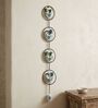 Birdsong Harmony Metal Bird Wall Hanging with Bell