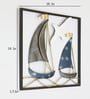 Boat Iron Multicolour Metal Wall Art