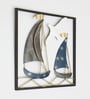Boat Iron Multicolour Metal Wall Art