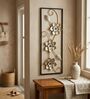 Golden Blossom Metal Wall Art