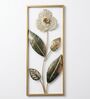 Green Leaves Metal Wall Art with