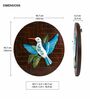 Sky Wing Handcrafted Bird Wall Decor on Wooden Panel