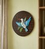 Sky Wing Handcrafted Bird Wall Decor on Wooden Panel