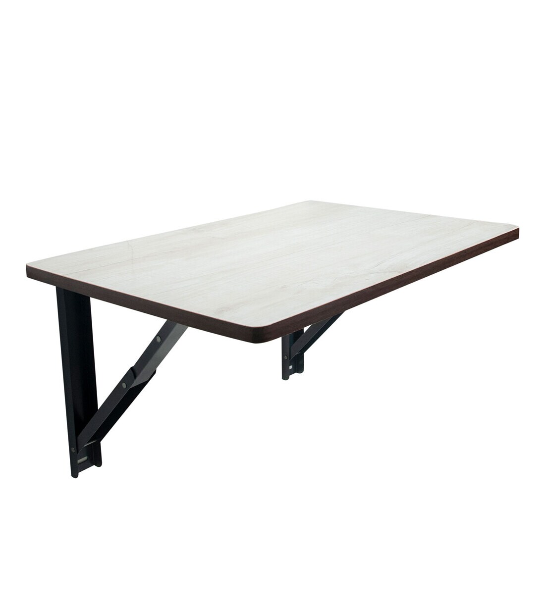 Buy Bruno Wall Mount Table in Off White Finish By Muren Online Wall