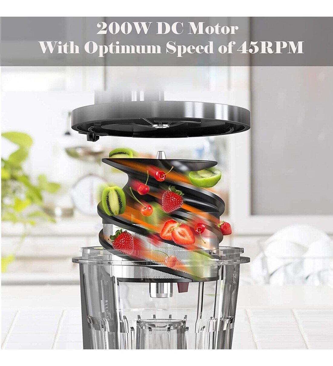 Buy Warmex 200W Electric Health & Slow Juicer with Cold Press