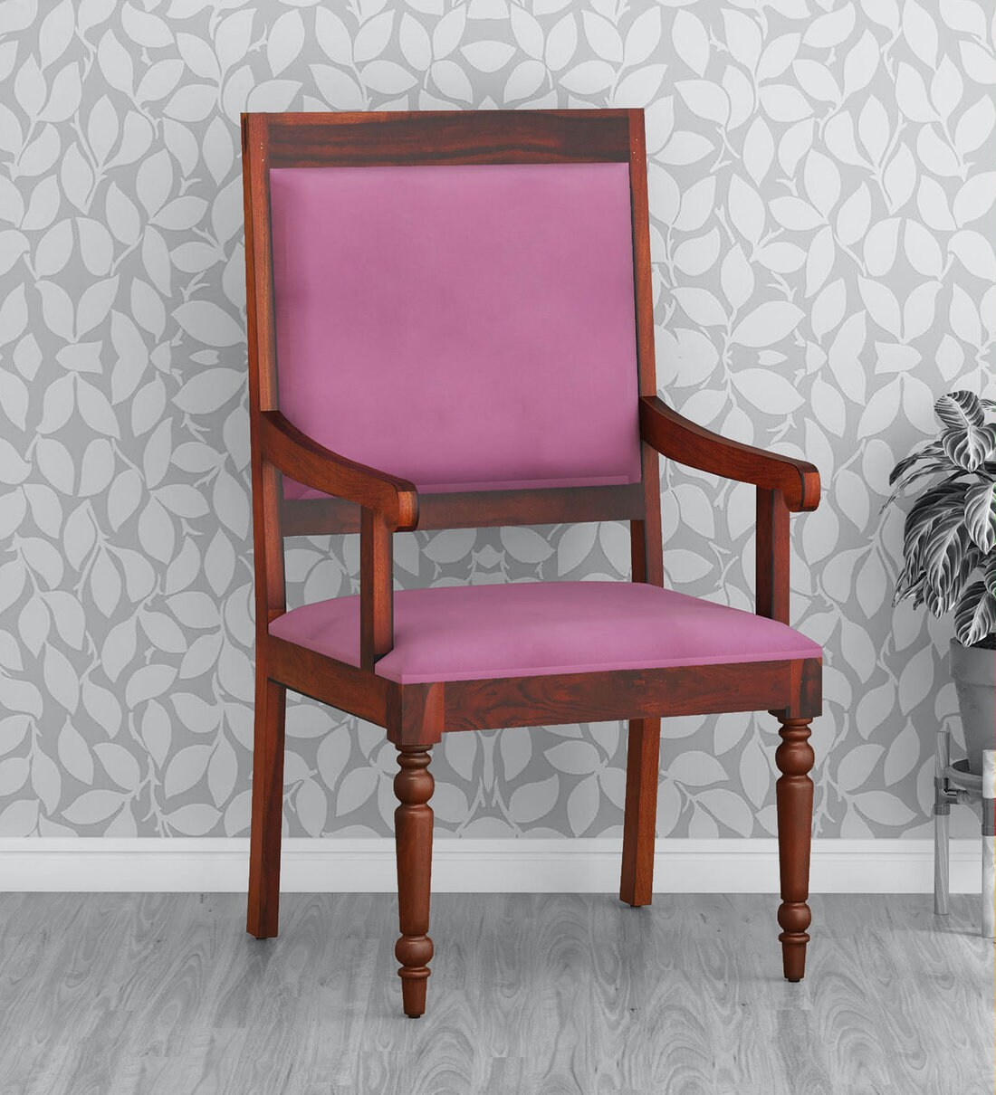 Buy Warren Armchair in Honey Oak Finish at 8 OFF by Amberville from