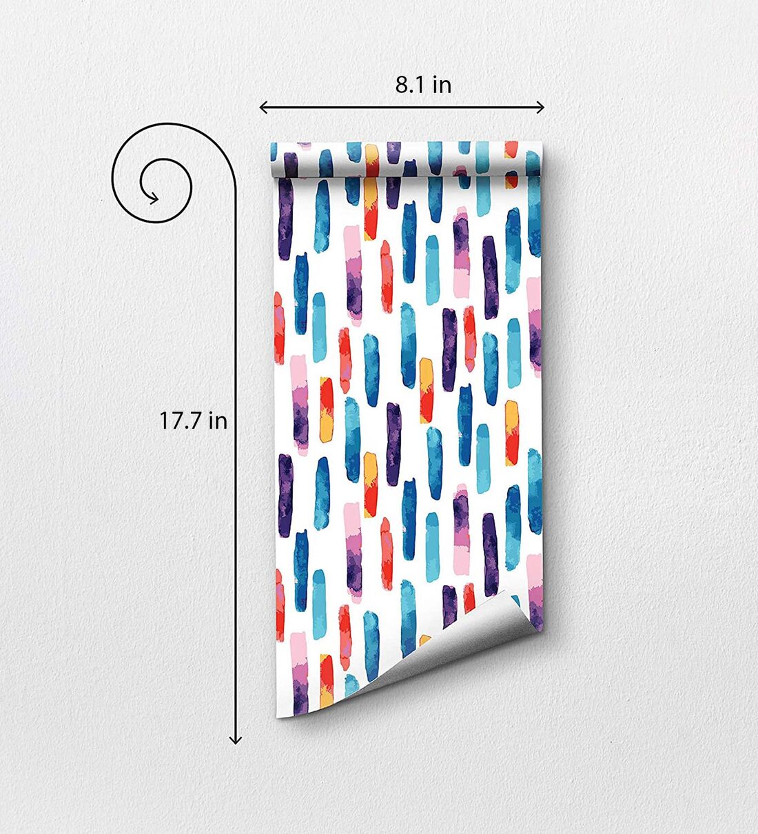 Buy Water Resistant Drip Drop Self Adhesive Wall Paper By Asian Paints