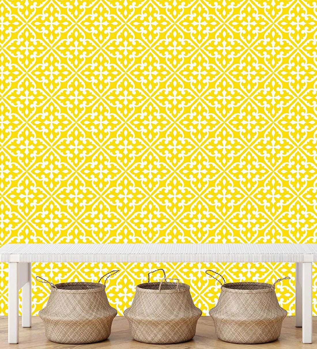 Buy Water Resistant Seamless Textures Self Adhesive Wall Paper By Asian