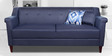 Walter 3 Seater Sofa in Blue Colour