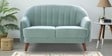 Warwick Velvet Fabric 2 Seater Sofa in Teal Green Colour
