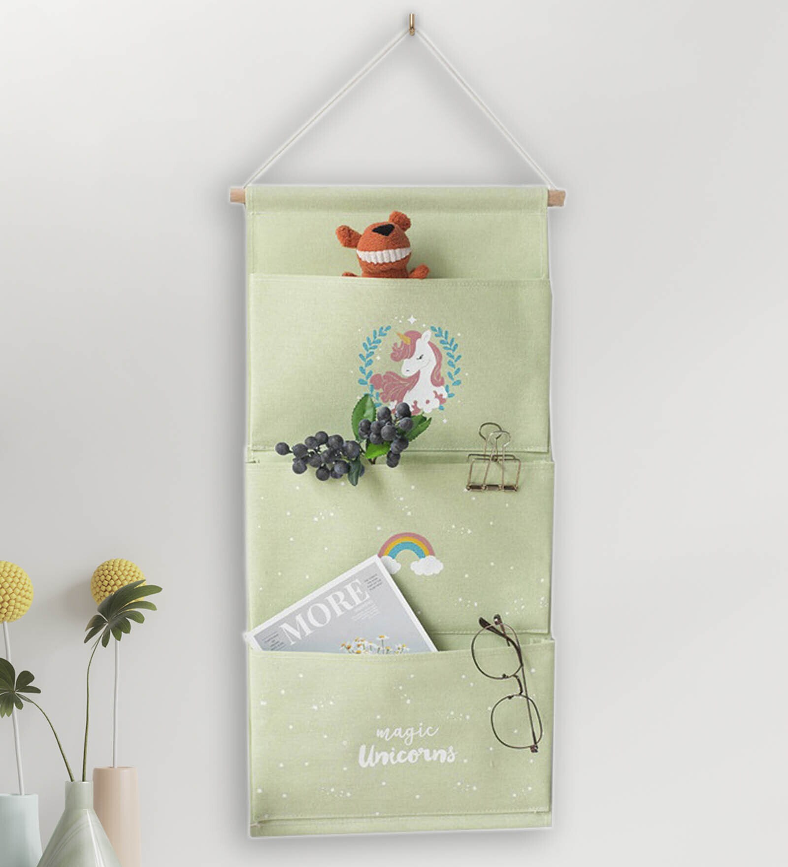 Buy Wall Hanging Storage Bag And Key Holder By Market 99 at 45 OFF by