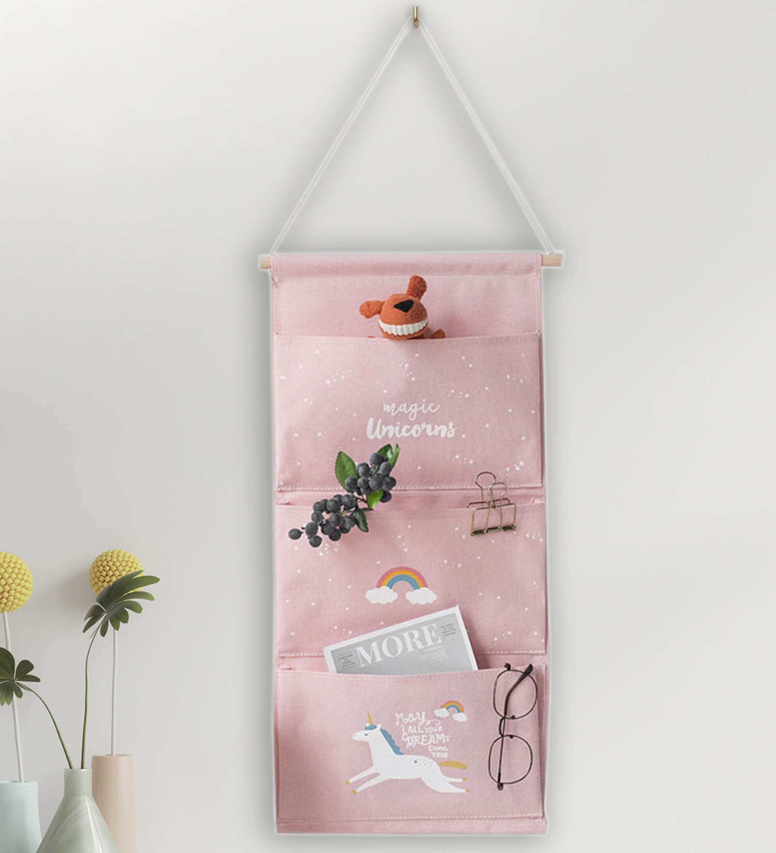 Buy Wall Hanging Storage Bag And Key Holder By Market 99 at 45 OFF by