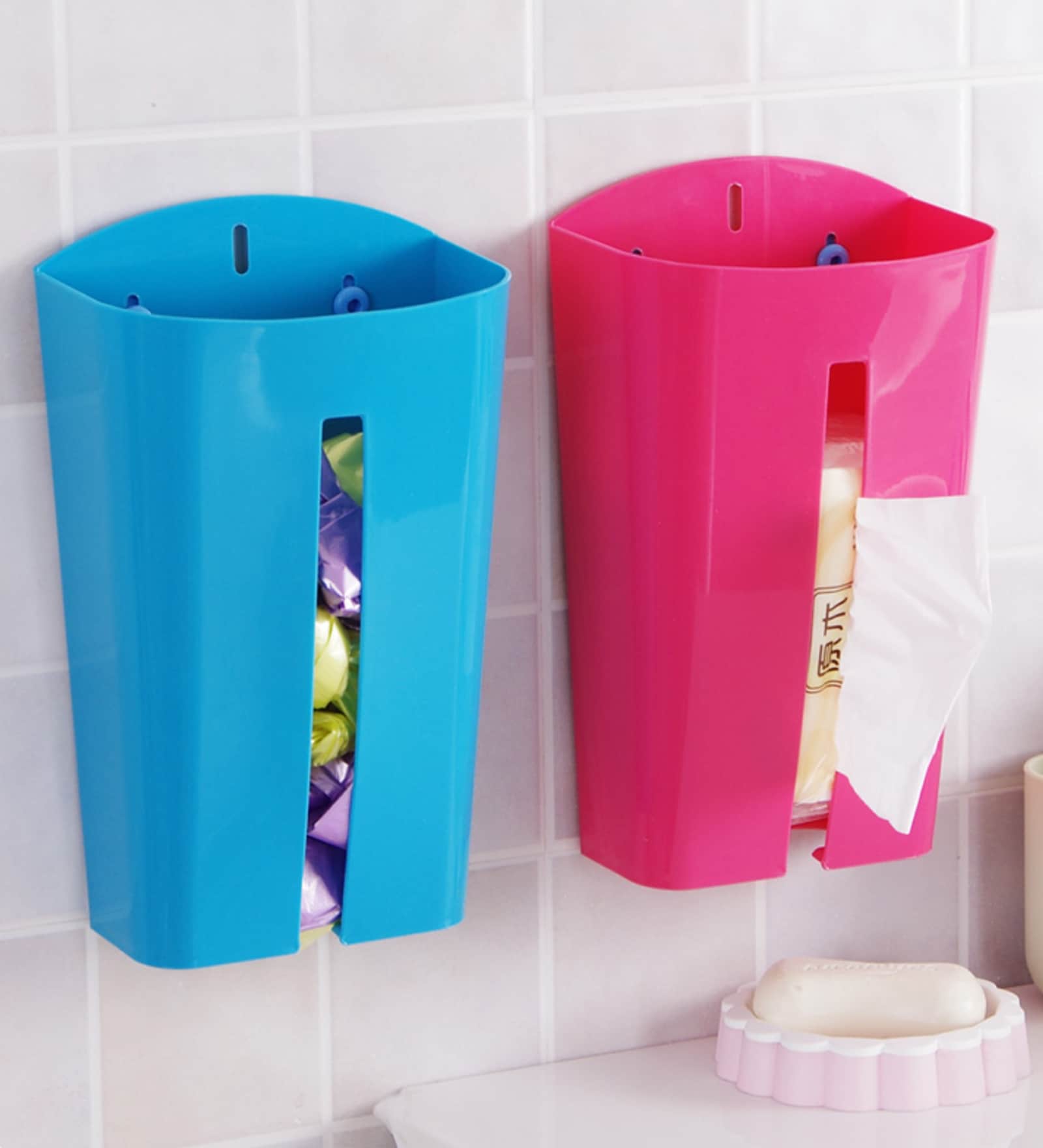 Wall Mountable Garbage Bag Organiser