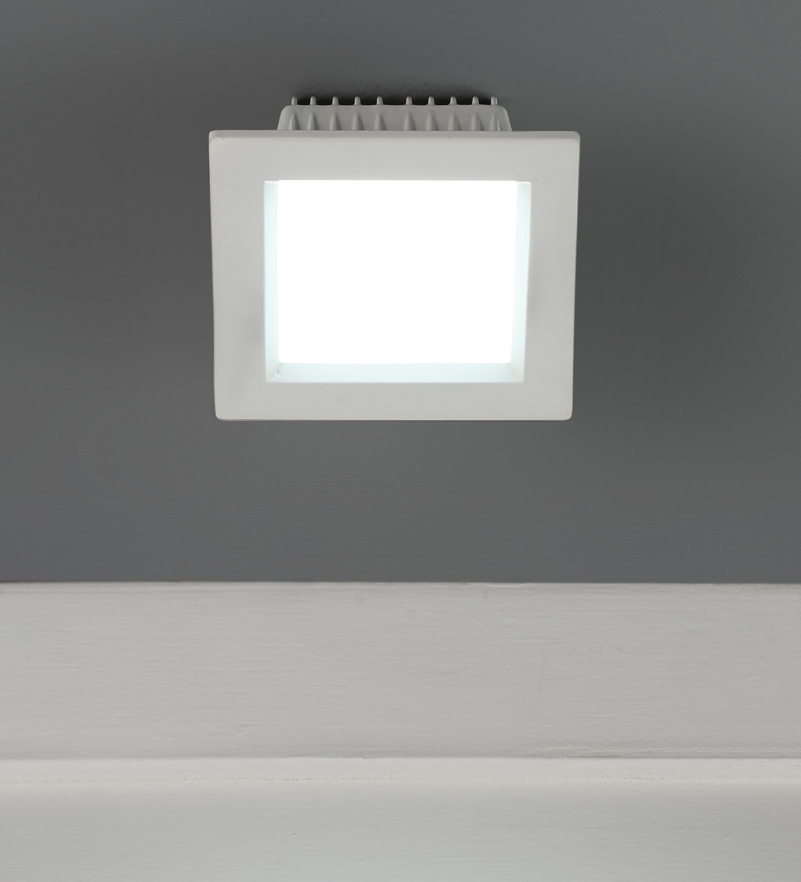 Warm White 12 Watts LED Aluminium Square Panel Down Light