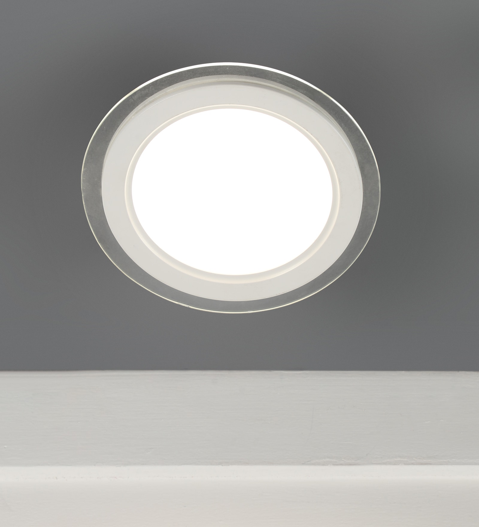 Warm White 17 Watts LED Aluminium Round Panel Down Light