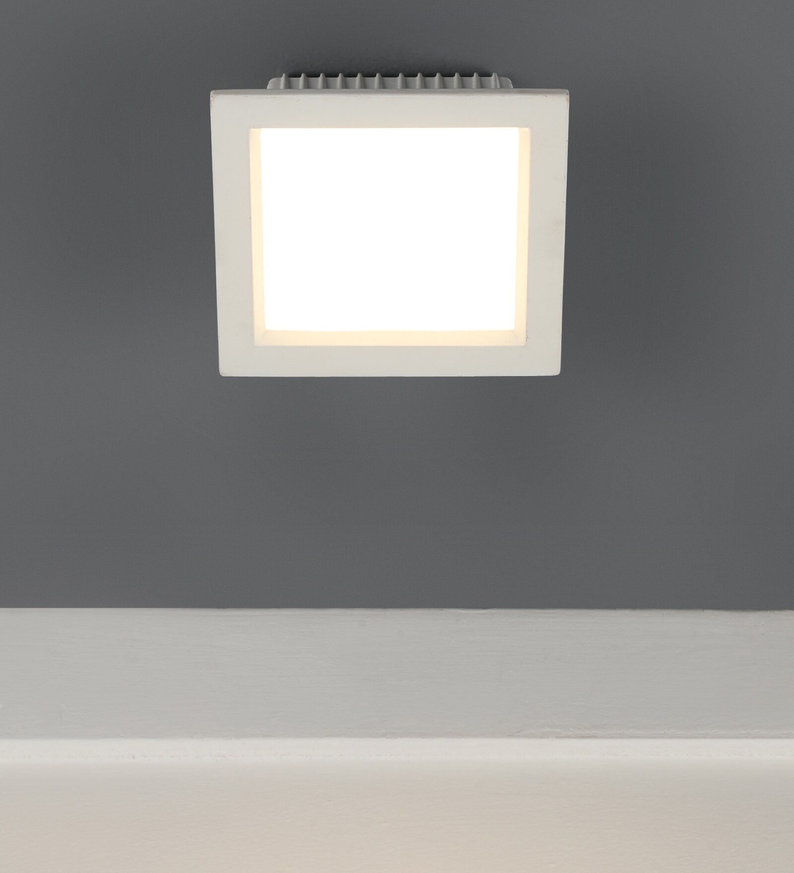 Warm White 20 Watts LED Aluminium Square Panel Down Light