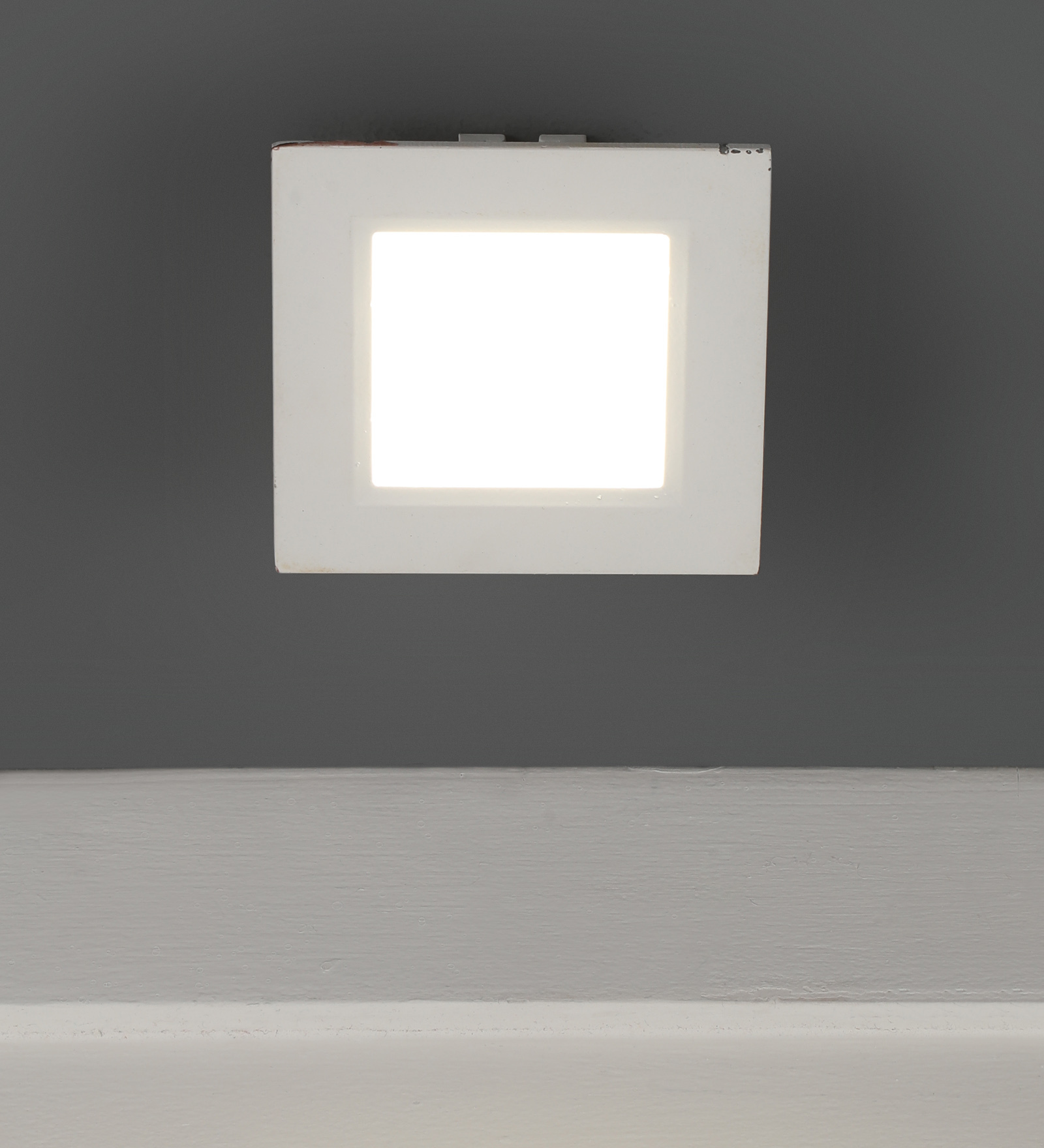 Warm White 6 Watts LED Aluminium Square Panel Down Light