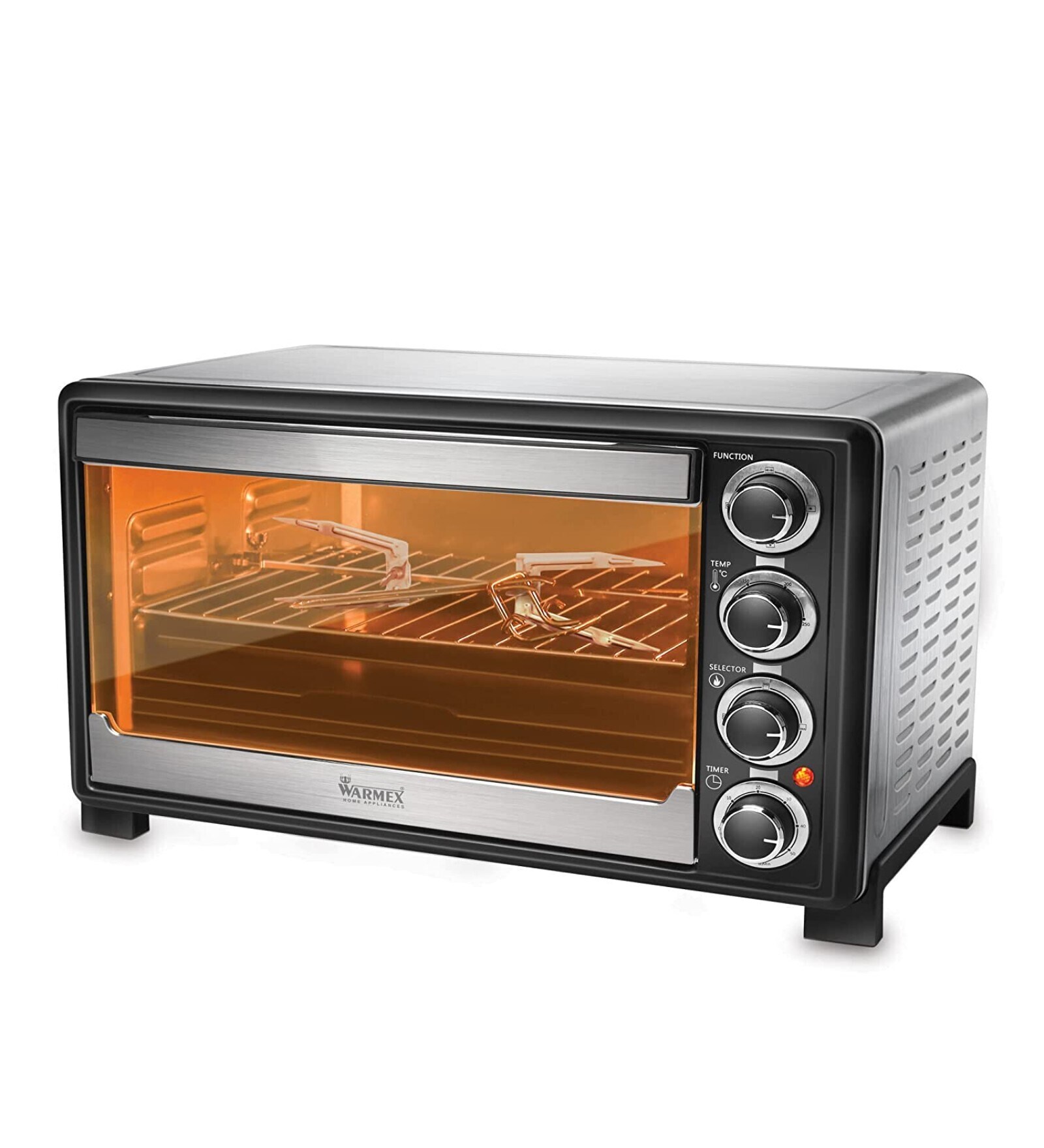 Buy Warmex MB35L Mom s Bliss Oven Toaster Griller 35Ltr 1600 Watt(Black