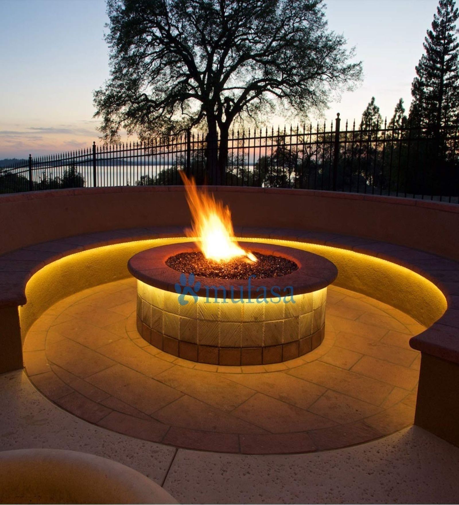 Waterproof Amber 5 Mtrs 220V AC LED Strip Light with Connector Waterproof Amber 5 Mtrs 220V AC LED Strip Light with Connector