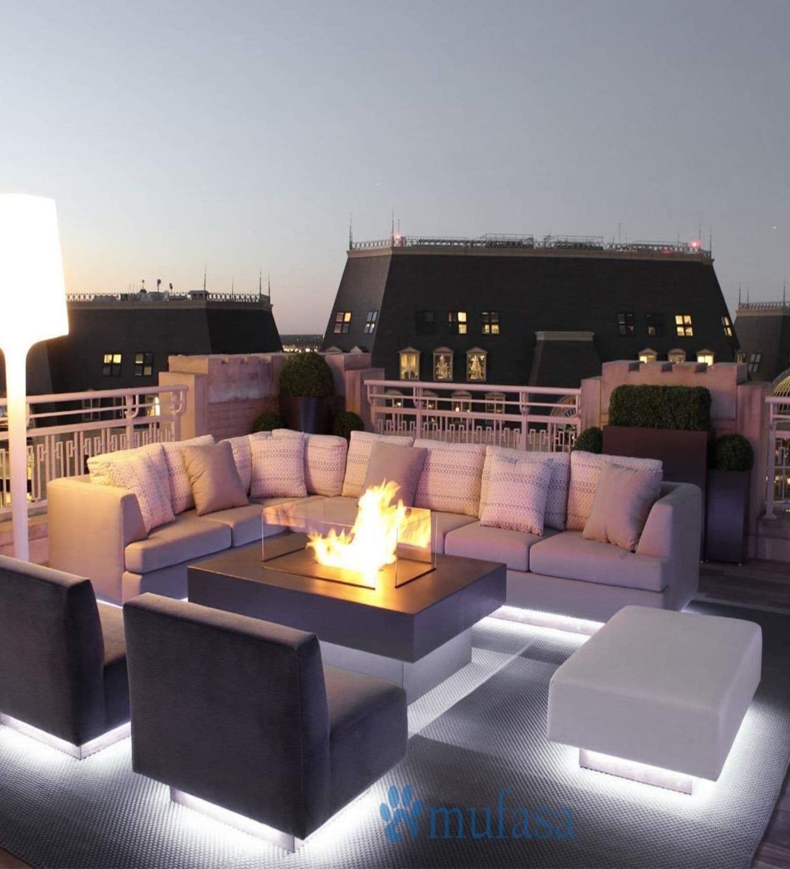 Waterproof White 5 Mtrs 220V AC LED Strip Light with Connector