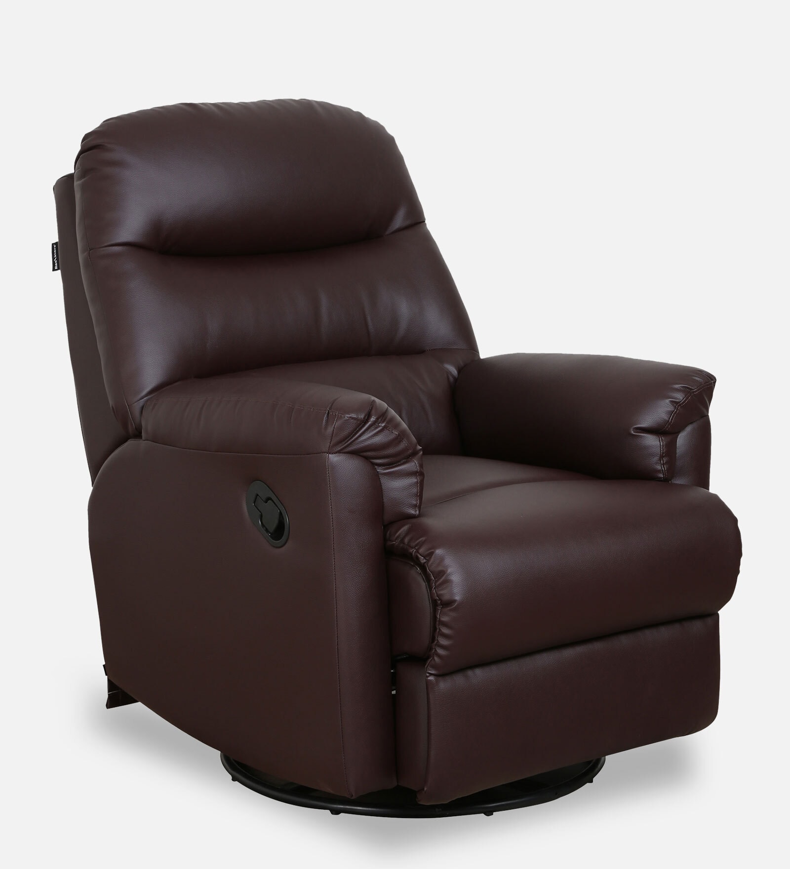 Wave 1 Seater Recliner in Brown Colour Wave 1 Seater Recliner in Brown Colour