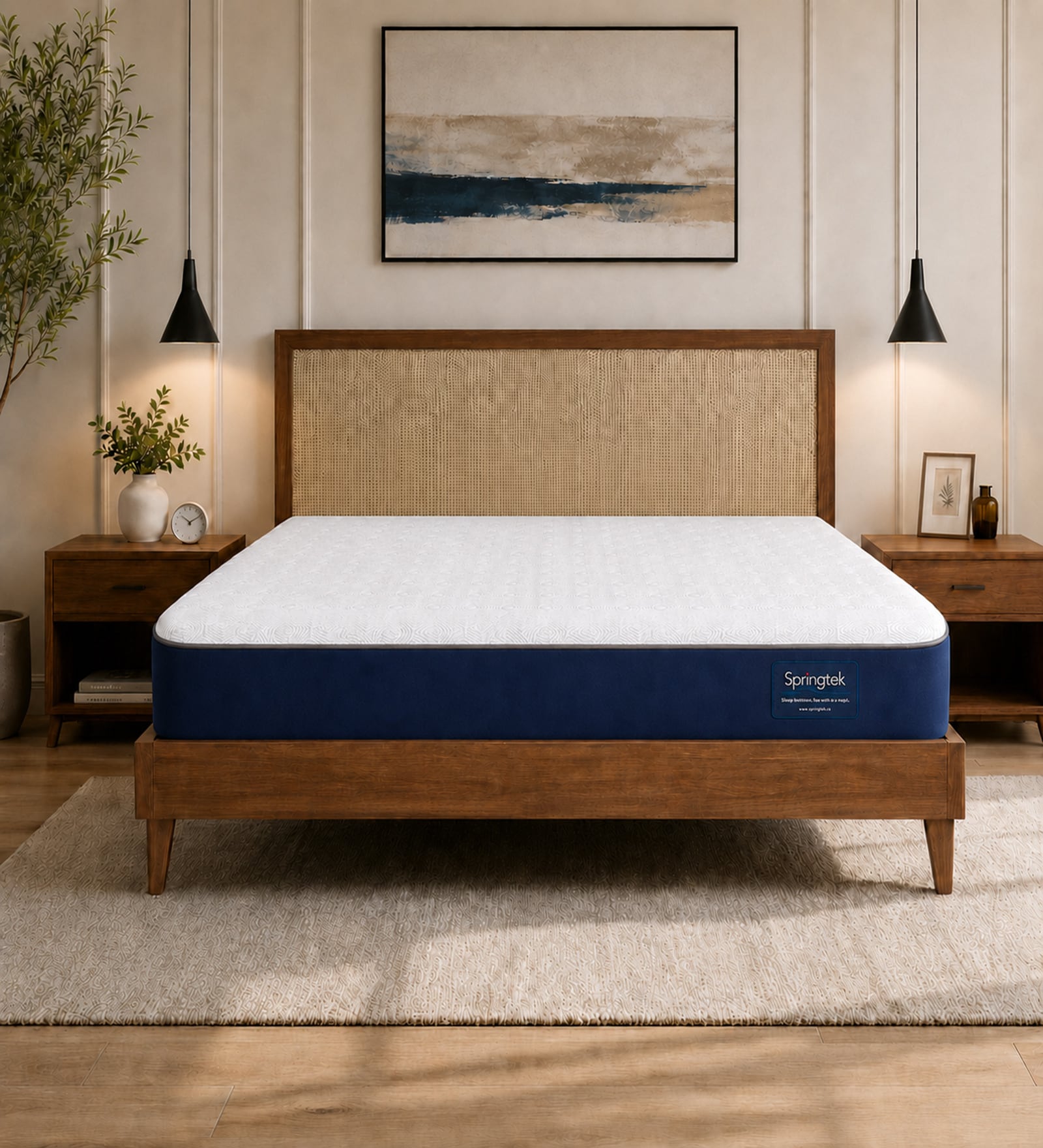 WaveMax With 7 Zoned Advanced Contour Foam Orthopaedic 8 Inch HR Foam Mattress In King Size
