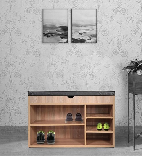 Walkabout Open Shoe Rack in Wenge Finish