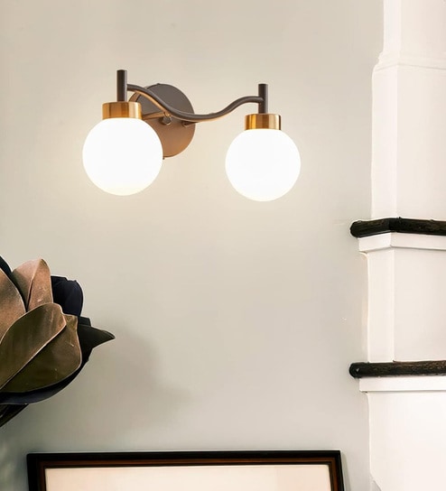 Wall Light (Doom Glass Double, Without Bulb)