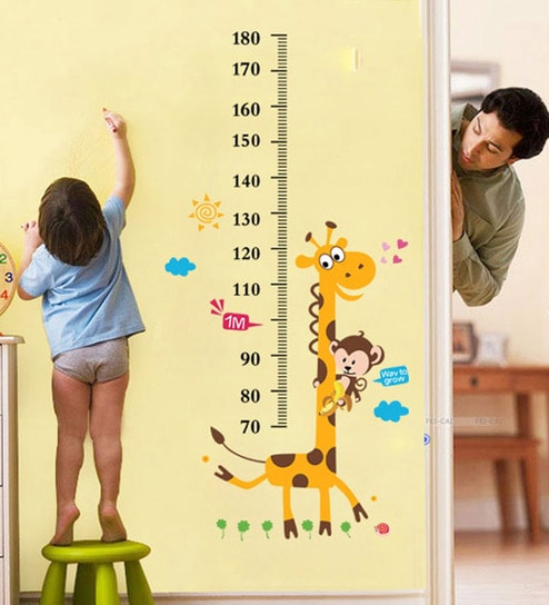 Height Chart Sticker