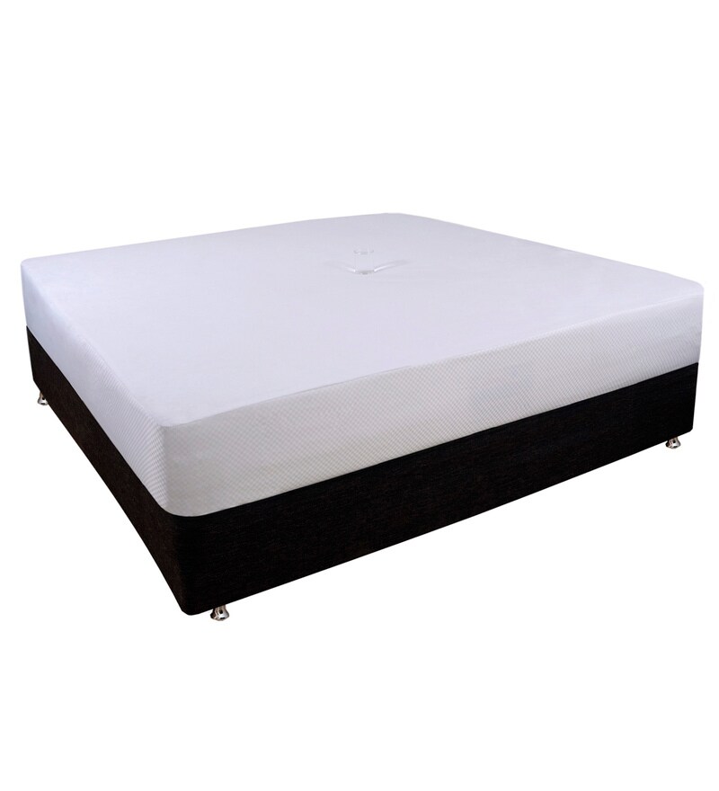Buy Terry Cotton (72x60) Waterproof Queen Size Mattress Protector by
