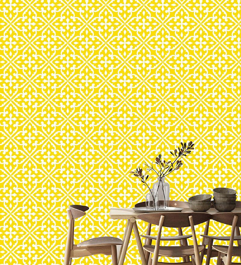 Buy Water Resistant Seamless Textures Self Adhesive Wall Paper By Asian