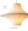 Wabi Sabi Beige Ambience Pendant Light (Dia- 2 ft, H- 14 Inches)