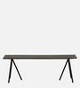 Wadud Solid Wood Bench In Scratch Resistant Black Colour