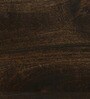 Wadud Solid Wood Bench In Scratch Resistant Black Colour
