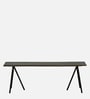 Wadud Solid Wood Bench In Scratch Resistant Black Colour