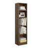 Wakayama 5 Tier Book Shelf in Brown Finish