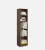 Wakayama 5 Tier Book Shelf in Brown Finish