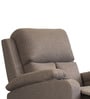 Wakizashi Fabric 1 Seater Manual Recliner in Brown Colour Wakizashi Fabric 1 Seater Manual Recliner in Brown Colour