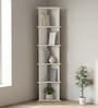 Wales Book Case In White Finish