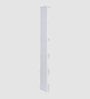 Wales Book Case In White Finish