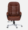 Wales Leatherette Executive Chair in Brown Colour