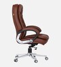 Wales Leatherette Executive Chair in Brown Colour
