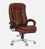 Wales Leatherette Executive Chair in Brown Colour