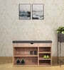 Walkabout Open Shoe Rack in Wenge Finish
