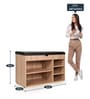 Walkabout Open Shoe Rack in Wenge Finish