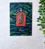 Wall Art Panel With Handmade 3D Tanjore  Design Of God Idol Shri Ram In 15 Inch 3D Marbledust Clay Work Wall Decor