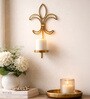 Wall Iron Candle Holder Wall Mounted Candle Sconces Pillar Stand